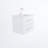 Abdirahman 24'' Single Bathroom Vanity with Ceramic Top-258278493