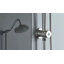 Système de douche à pluie complet complet avec valve brute et barre coulissante-106650541
