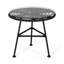 Table d'appoint d'extérieur moderne avec plateau en rotin-125119827