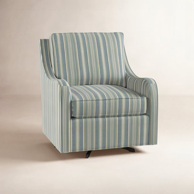 Koko Upholstered Swivel Armchair
