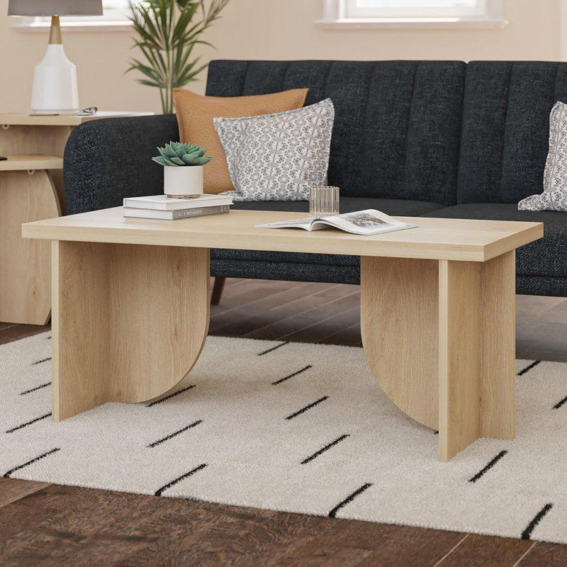 Console Table Light Oak