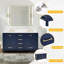 Meuble-lavabo 24 po avec lavabo blanc doux