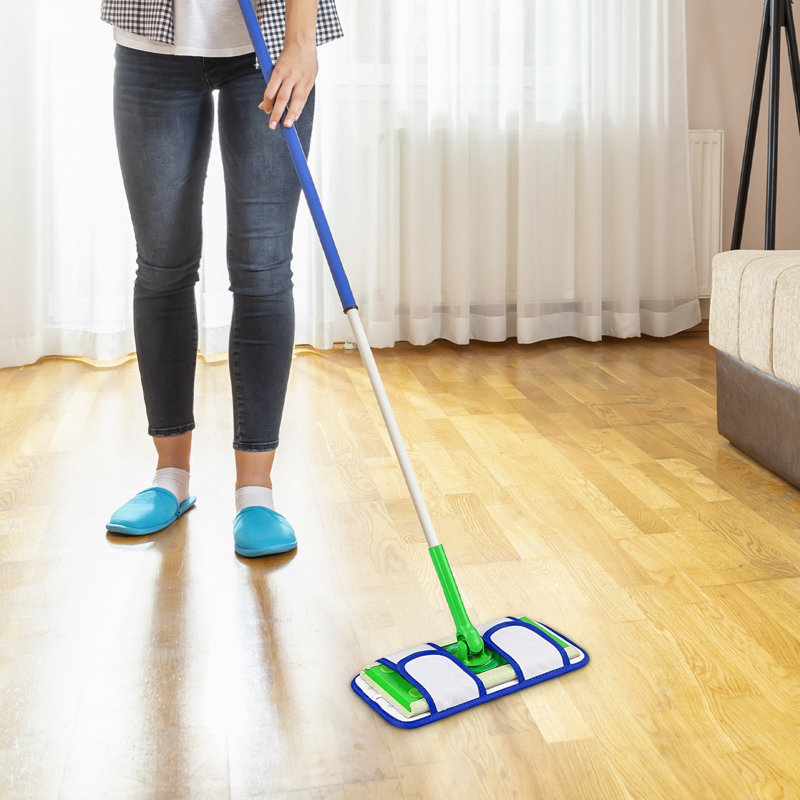 Mop replacement mats Washable Microfiber Mop Mat Mop Replacement Head, Blue