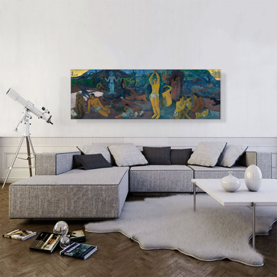 " Where Do We Come From, What Are We, Where Are We Going 1898 " by Paul Gauguin Painting Print