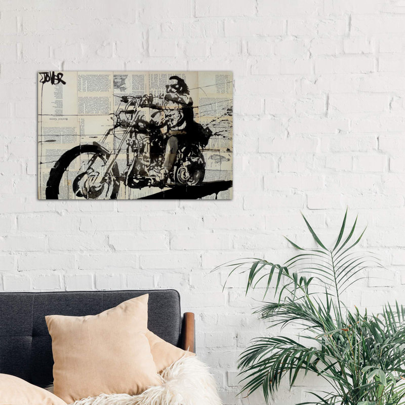Rider - Wrapped Canvas Print, 101.6 cm H x 66.04 cm W x 3.175 cm D