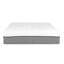 Ultra 13 po Matelas en mousse viscoélastique imprégnée de gel pour grand lit, housse de lit double moelleuse, structure de soutien en polyuréthane double couche de 9 pouces, 3 dissipations de chaleur, 1 mouvement en moins, gris et blanc, conception moderne, taille,