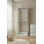 Garde-robe en bois blanc 32 po avec deux tringles Prosper