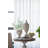 Pedestal Vase with Lid - 8.5x8.5x17"