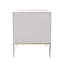Table de chevet 2 tiroirs Pearl