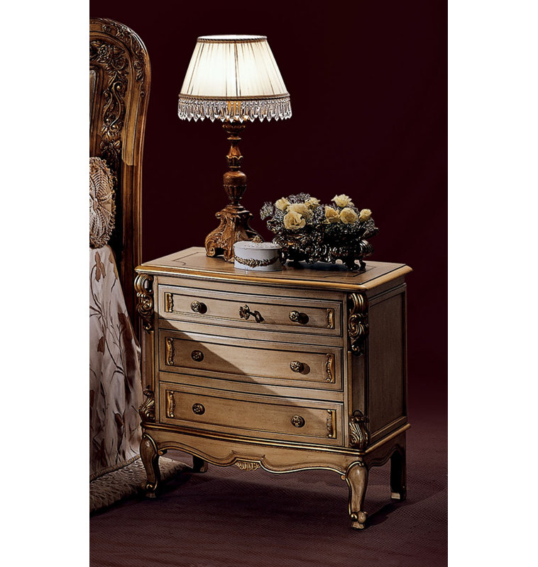 3 Drawer Nightstand