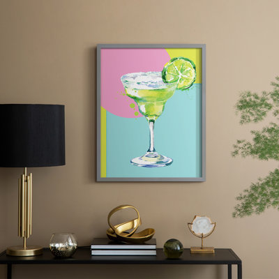 Margarita Framed Print - Solid Wood