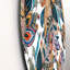 Boho Lucious Floras en orange et vert - art mural moderne en métal-1397879433