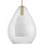 Luminaire suspendu en forme de larme à 1 lumière Eldine-2131029492-2131029493