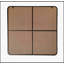 Miroir mural 36 x 36 pouces
