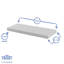 Harbour Housewares - Modern Floating Wall Shelves-79460166-79460164