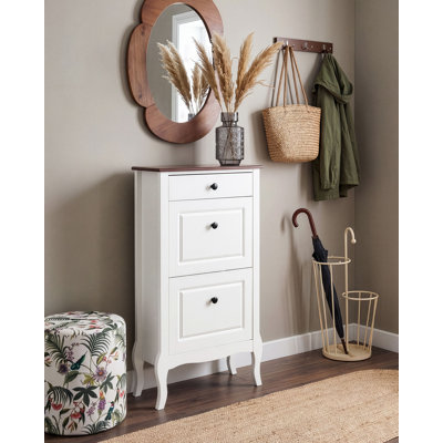 NUNDLE 8 Pair Shoe Storage Cabinet