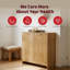Armoire à linge basculante avec 2 paniers amovibles, rangement pour salle de bain