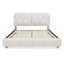Lit plateforme tapissier Boucle-715283281