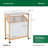 ClosetMaid Bamboo Laundry Hamper Storage Cart