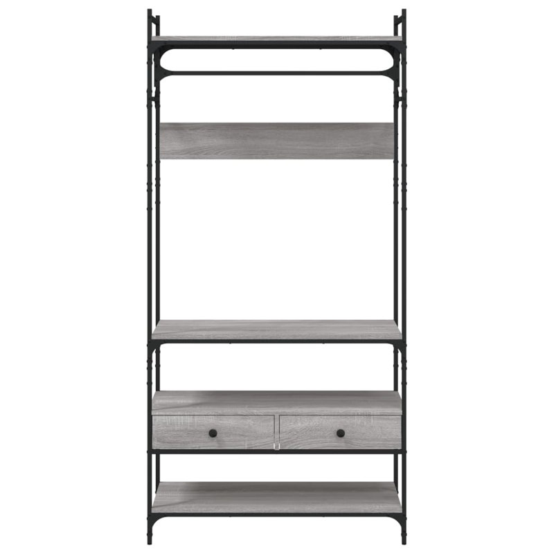 20-5 89cm Clothing Rack, Gray/Sonoma