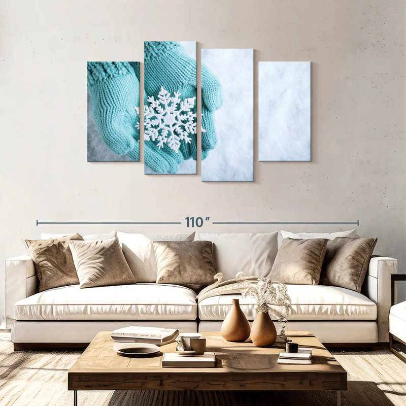 Lelend Sparkling Snowflake In Winter