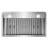 QS Series Cosmo 36 in. Haven Collection Ducted Under Cabinet Range Hood, Touch Controls, LED Lights, Stainless Steel