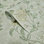 Rouleau de papier peint floral beige, ivoire, or, vert, jaune, roses, fleurs