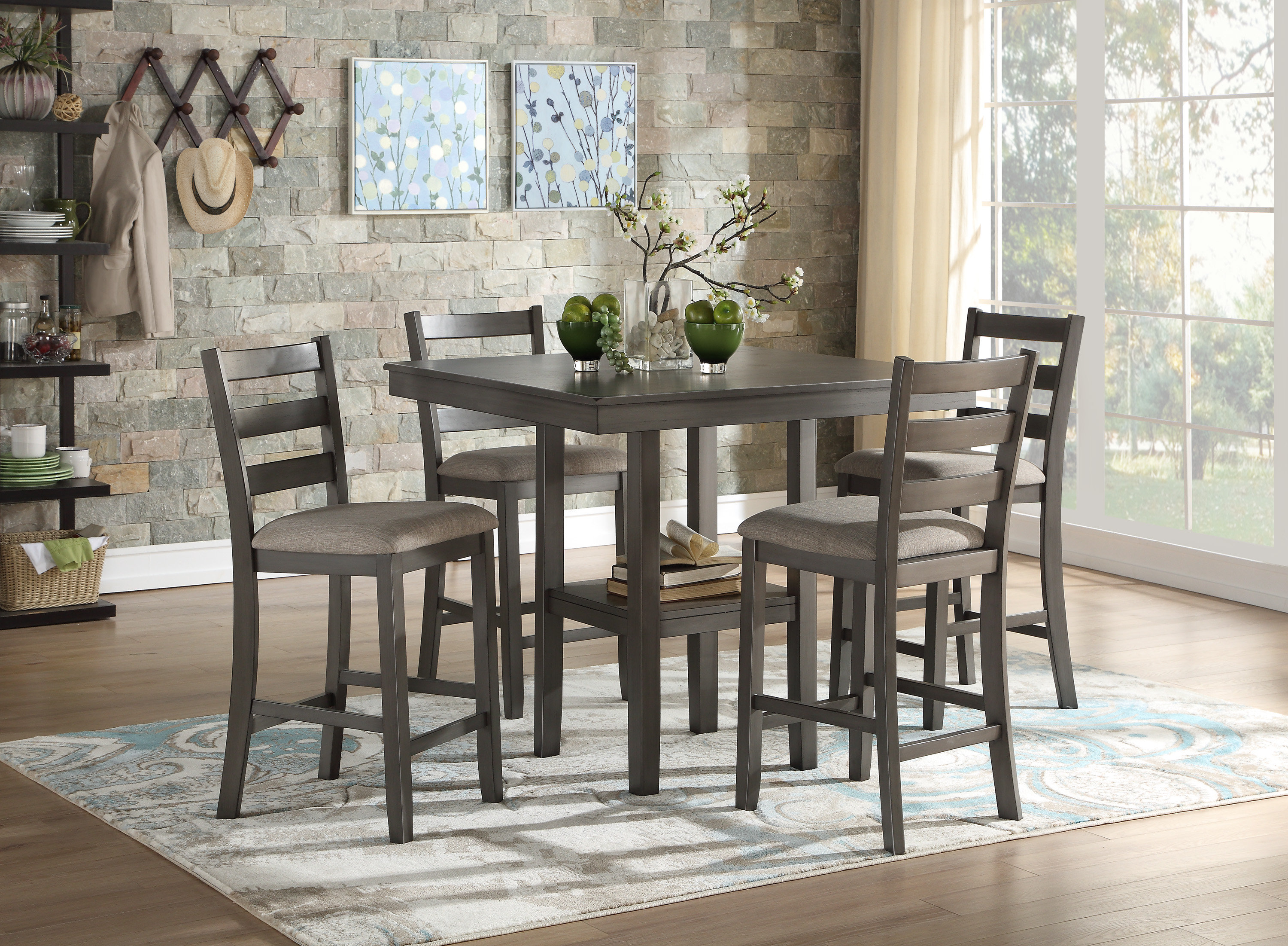 Gracie oaks poe discount extendable dining set