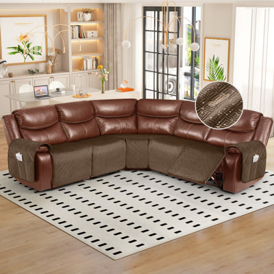 Housse pour canapé inclinable 5 pièces imperméable Velet