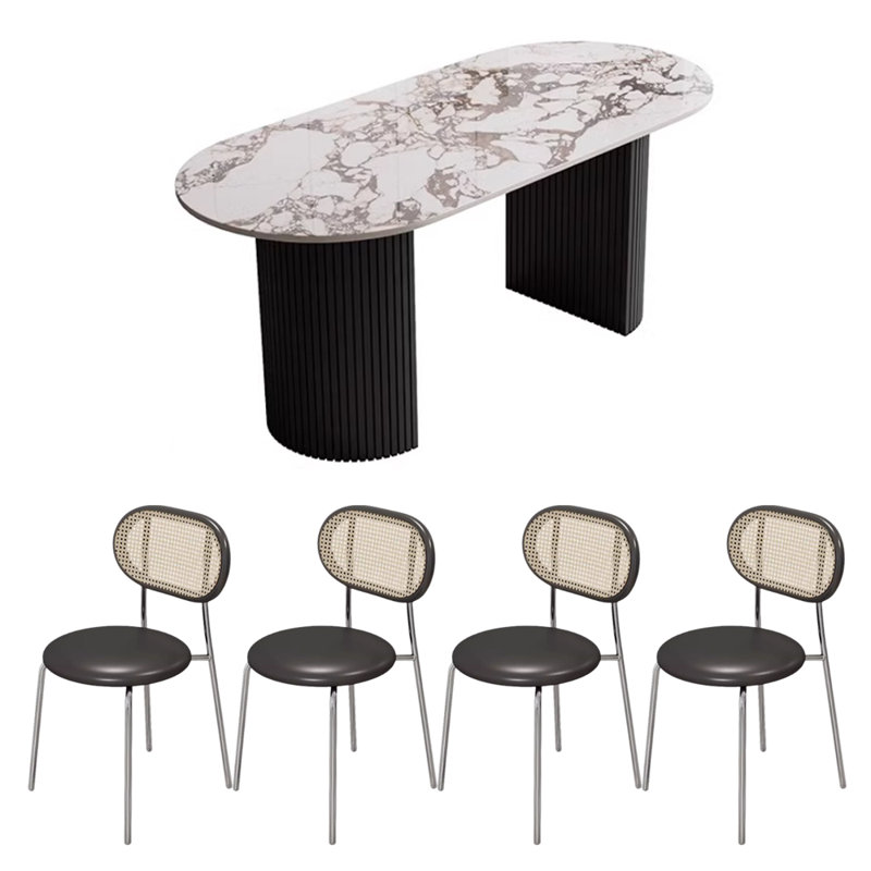 Table de salle à manger Modern, H 29,52 po x L 55,11 po x l 31,49 po