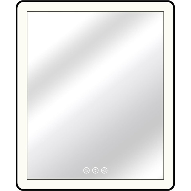 Metal Wall Mirror, 36" x 30"