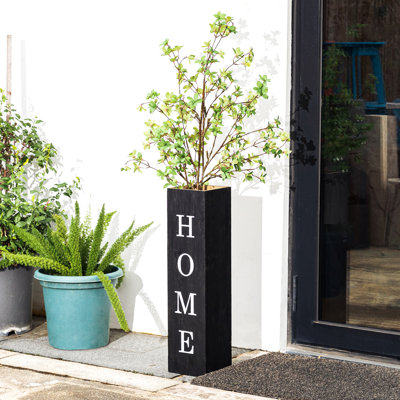 Collmar Weather Resistant Wood Garden Sign