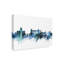 « rome italie blue-bleu-ciel », reproduction d’impression sur toile tendue-1298786336