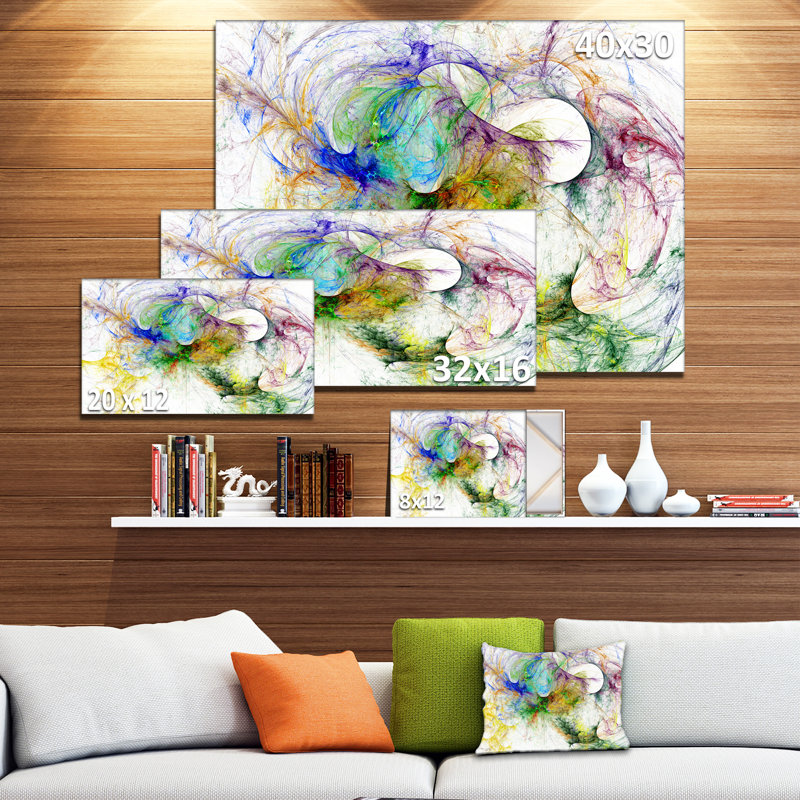 Wings of Angels - impression sur toile tendue, H 30 po x l 40 po x P 1 po, Toile tendue