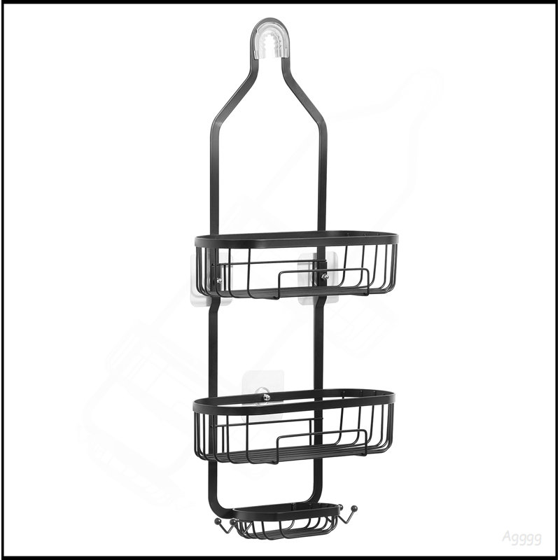 Shower Caddy 3-Tier Hanging Bathroom Shower Storage Organization Shelves Rack