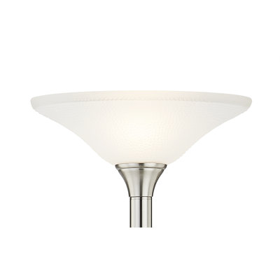 Hammer Glass replacement Frosted Lamp Shade, 15"x15" x 4.72"H