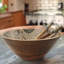 Gracie Oaks Bourbonnais Wood Serving Bowl