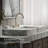 Components Bathroom Sink Spout with Ribbon Design-124974587