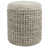 Repose-pieds moderne avec rangement beige anthraci