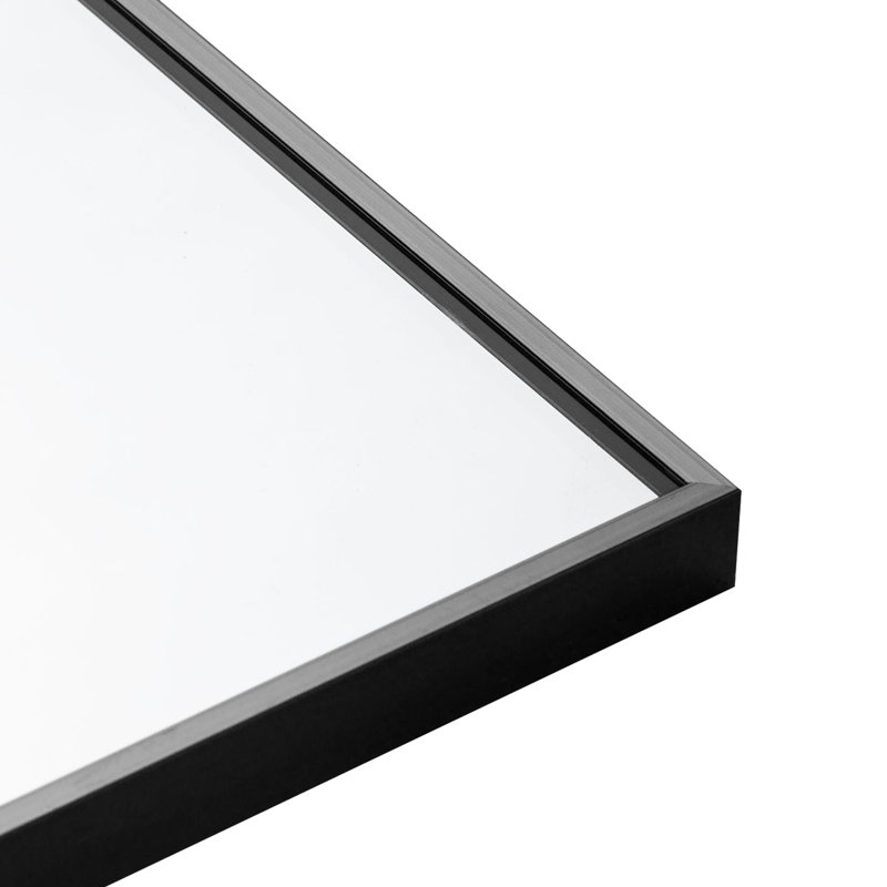 Miroir suspendu Kinkaid, Noir, 59 po x 35 po