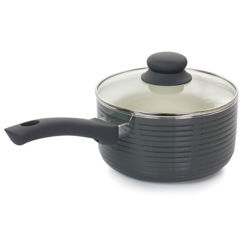 Oster 2,5 pte Casserole antiadhésive en aluminium avec couvercle