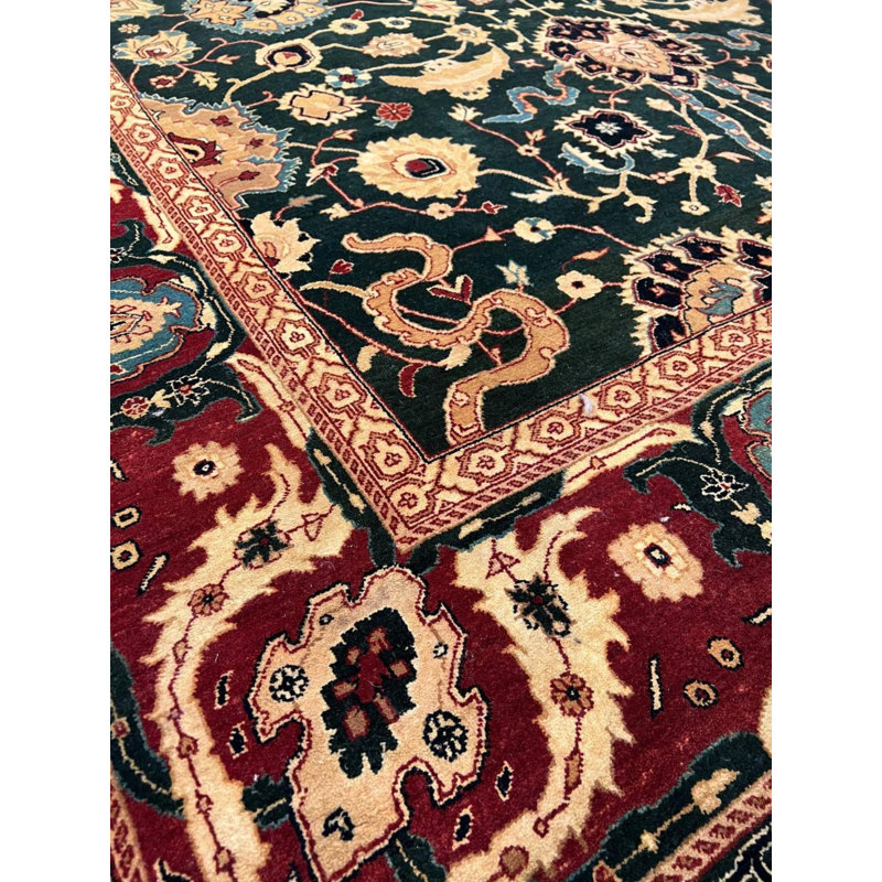Oriental Area Rug in Green