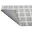 Hand Knotted Plaid Area Rug in Gray/White-71450165