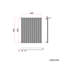 Blau Horizontal Designer Radiator-108845781