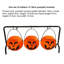 Seau à bonbon citrouille d'Halloween Capoda