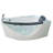 59'' x 39.4'' Whirlpool Bathtub with Faucet-25300927