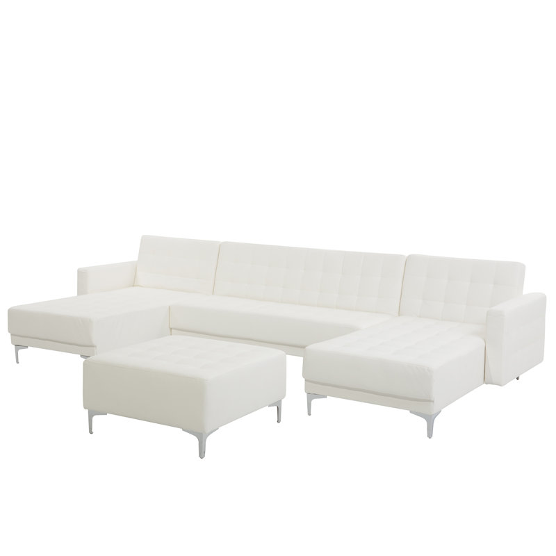 Finnegan 5 Seater Faux Leather Sleeper