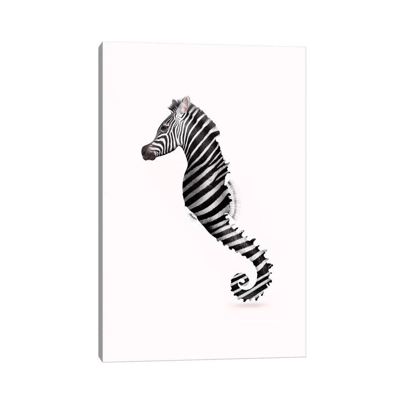 Zeahorse by Jonas Loose - Wrapped Canvas Print, 20.32 cm H x 30.48 cm W
