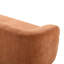 Canapé de 86 pouces en chenille sans os, canapé rembourré avec coussins, canapé Cloud sans assemblage incurvé pour la vie moderne-130073620