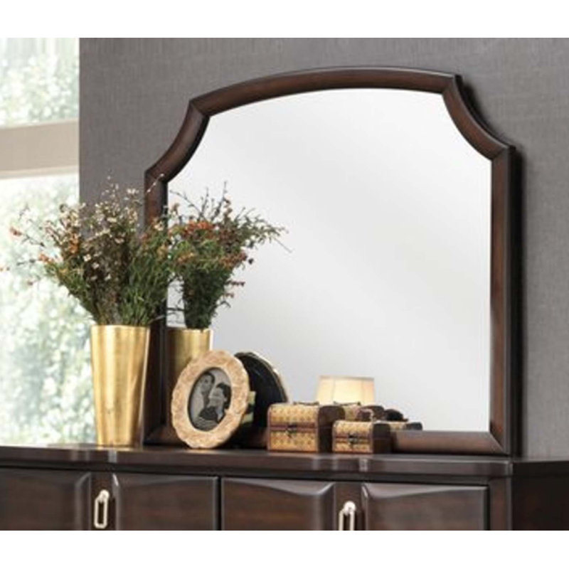 Lancaster Espresso Finish Mirror